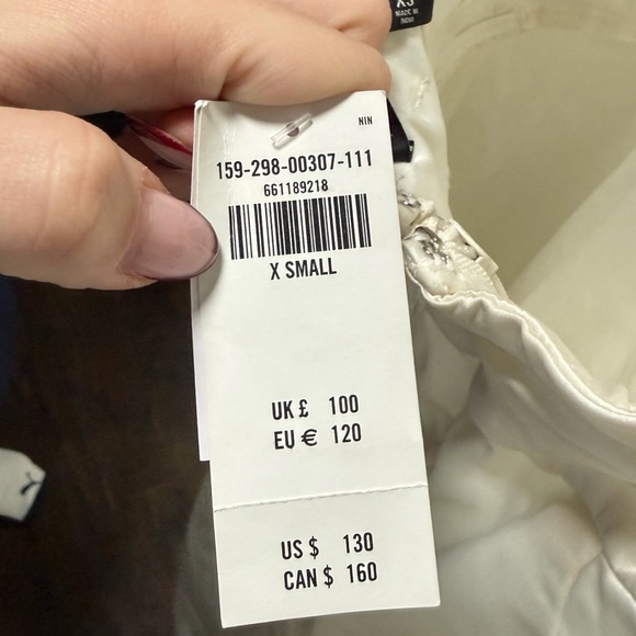 Abercrombie white rosette halter midi dress - Picture 12 of 12